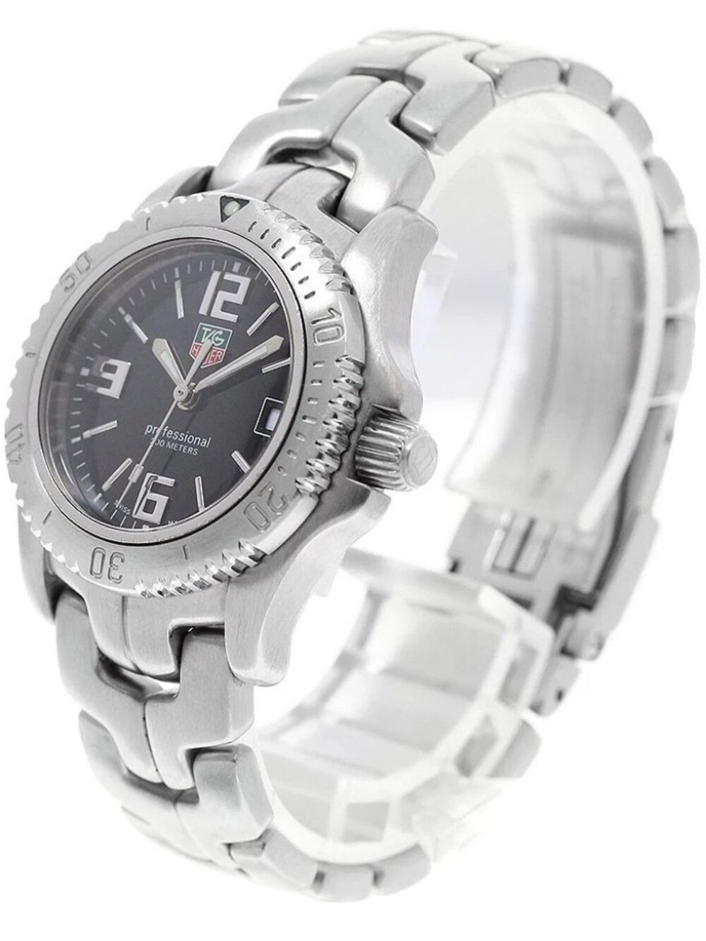 TAG HEUER Link WT1310 Date black Dial Quartz Ladies Watch_962728
